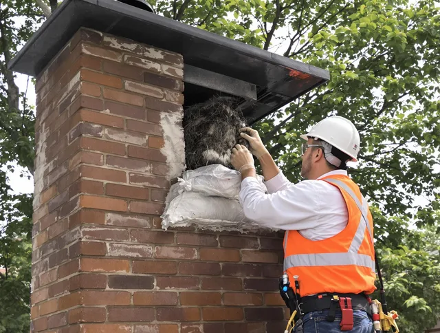 Humane removal of debris and animals by Spring Hill Chimney Sweep in Spring Hill, FL