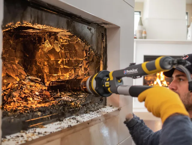 Professional chimney cleaning by Spring Hill Chimney Sweep in Spring Hill, FL