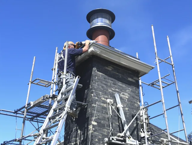 Sturdy chimney crown finished by Spring Hill Chimney Sweep in Spring Hill, FL