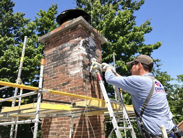 Structural chimney repair by Spring Hill Chimney Sweep in Spring Hill, FL