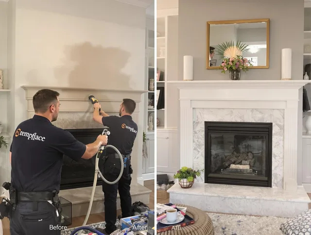 Professional soot removal by Spring Hill Chimney Sweep team in Spring Hill, FL